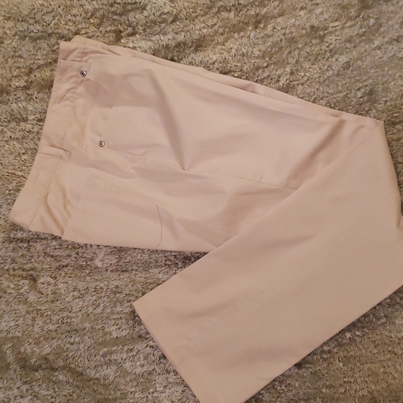 New Additions By Chico's kaki Straight Leg Pants Size 0.5/6 - Picture 2 of 7